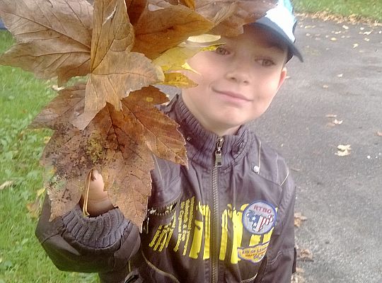 Jesienny spacer do parku