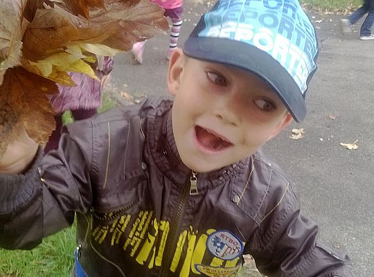 Jesienny spacer do parku