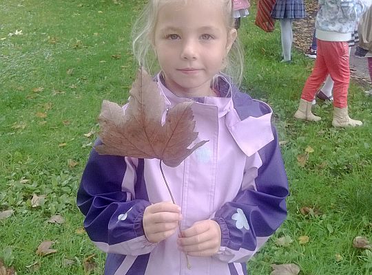 Jesienny spacer do parku