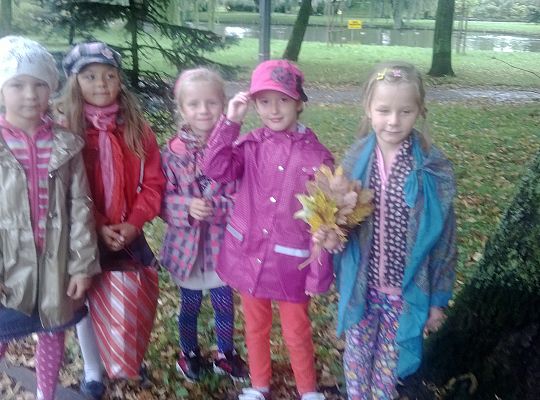 Jesienny spacer do parku