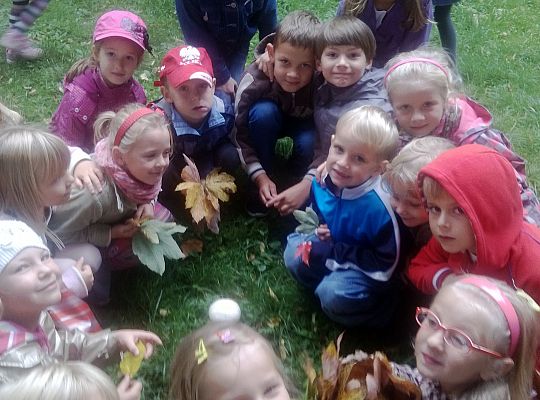 Jesienny spacer do parku