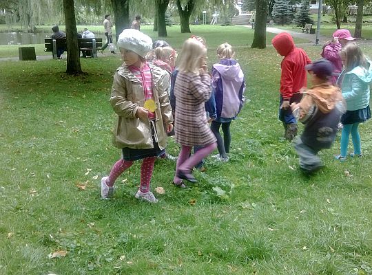 Jesienny spacer do parku