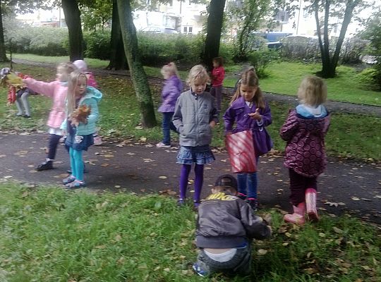 Jesienny spacer do parku