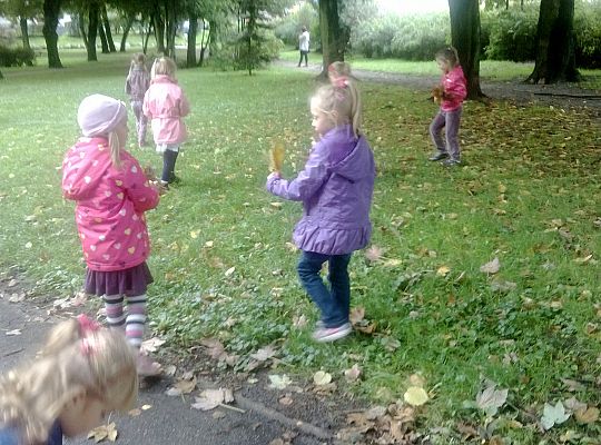 Jesienny spacer do parku