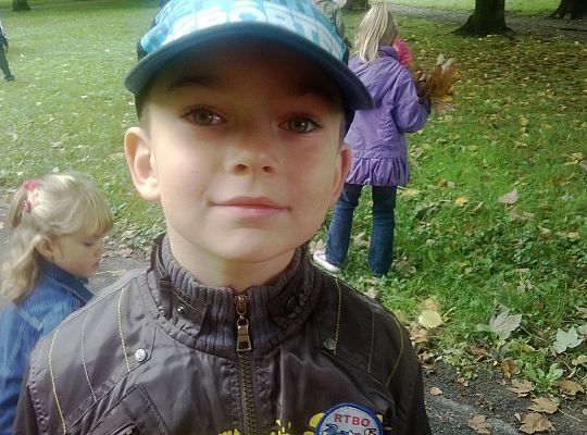 Jesienny spacer do parku