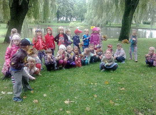 Jesienny spacer do parku