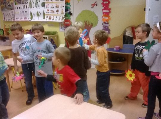 Dzień chłopaka w grupie 4