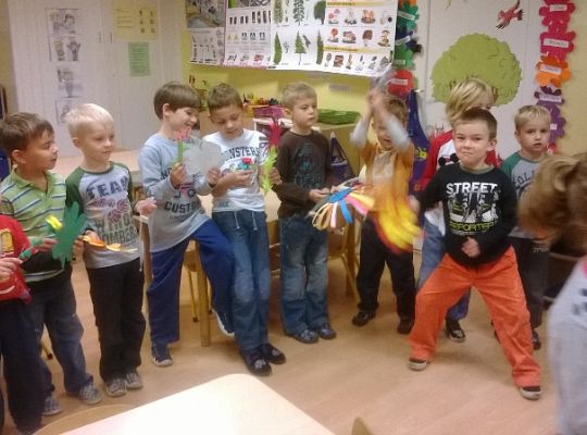 Dzień chłopaka w grupie 4