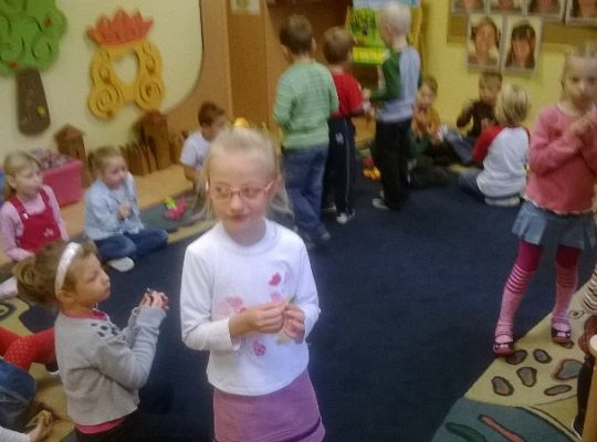 Dzień chłopaka w grupie 4