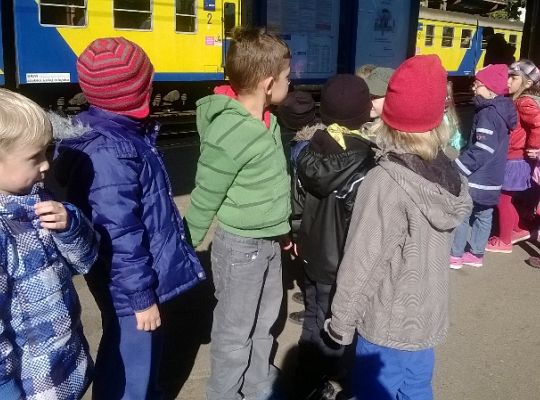 Zwiedzanie dworca kolejowego