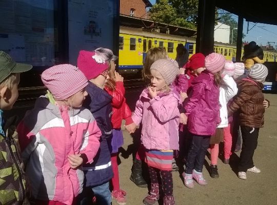 Zwiedzanie dworca kolejowego