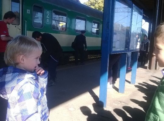 Zwiedzanie dworca kolejowego