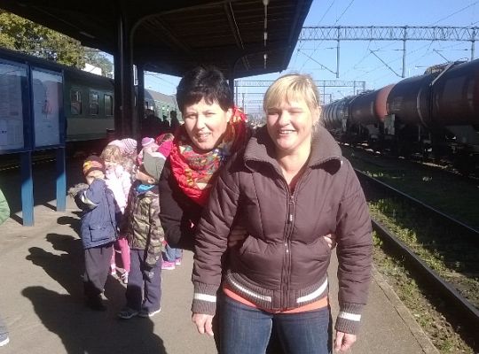 Zwiedzanie dworca kolejowego