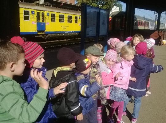 Zwiedzanie dworca kolejowego