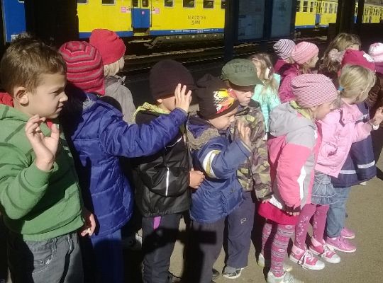 Zwiedzanie dworca kolejowego