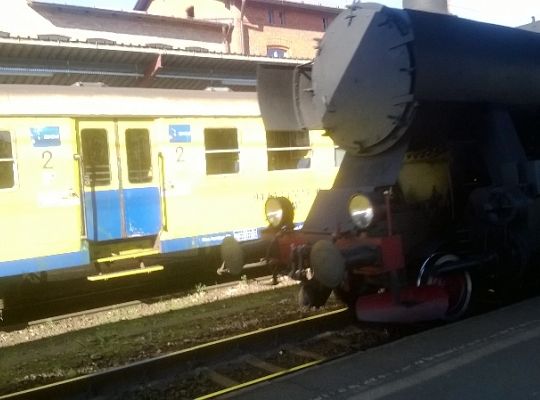 Zwiedzanie dworca kolejowego