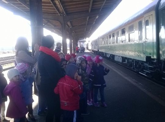 Zwiedzanie dworca kolejowego