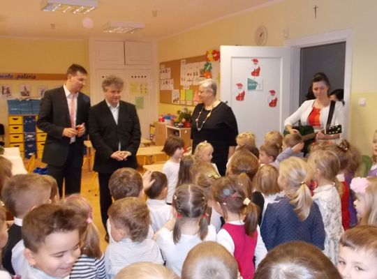 spotkanie z Panem Burmistrzem i Panem Sekretarzem