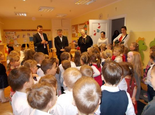 spotkanie z Panem Burmistrzem i Panem Sekretarzem