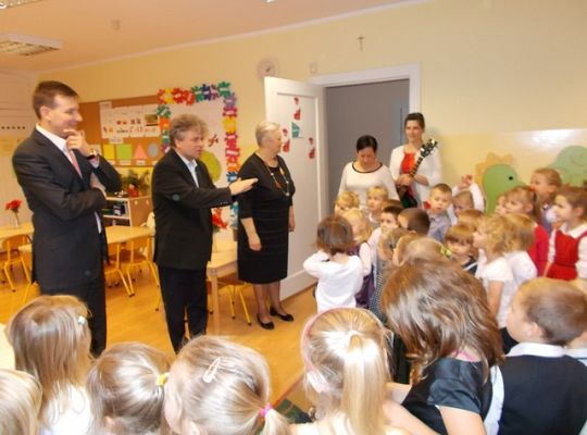 spotkanie z Panem Burmistrzem i Panem Sekretarzem