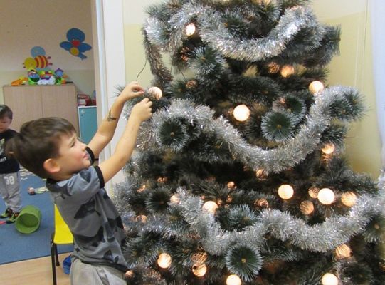 Ubieramy choinkę 1