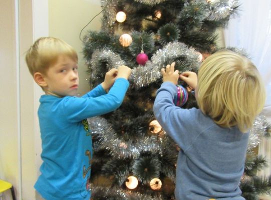 Ubieramy choinkę 1