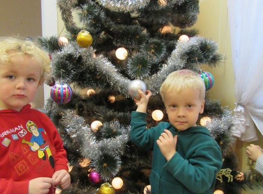 Ubieramy choinkę 1