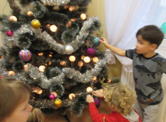 Ubieramy choinkę 1