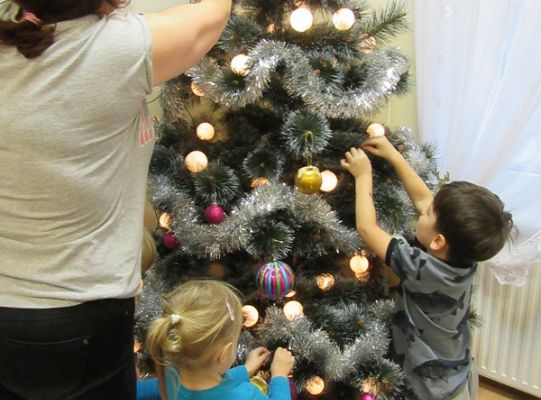 Ubieramy choinkę 1