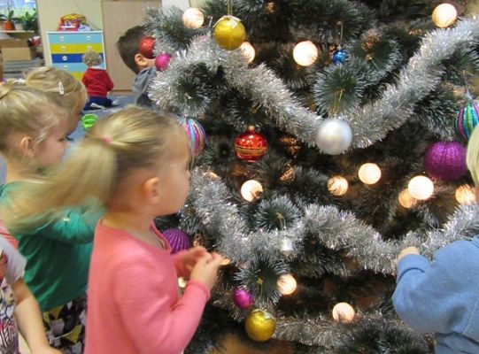 Ubieramy choinkę 1
