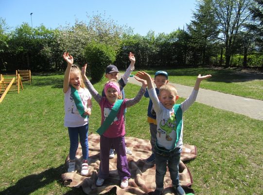 Ruchowe na podwórku