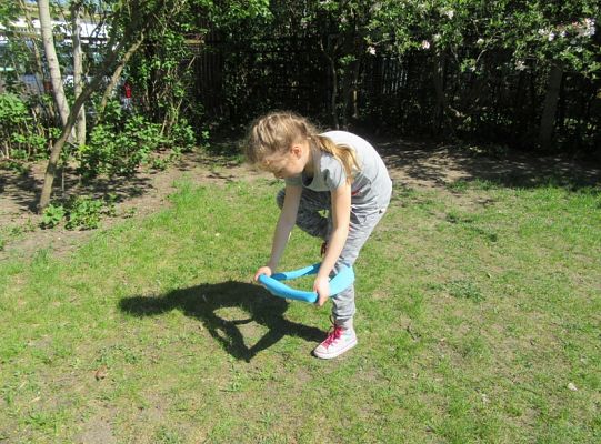 Ruchowe na podwórku