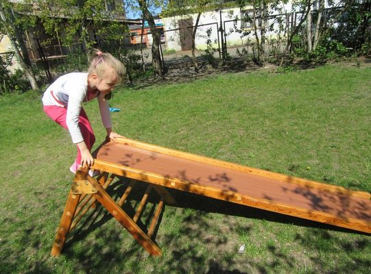 Ruchowe na podwórku