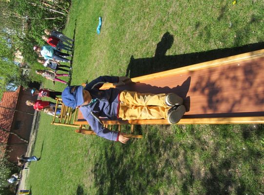 Ruchowe na podwórku