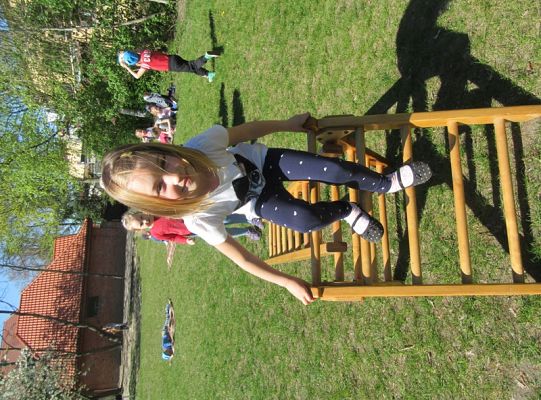 Ruchowe na podwórku