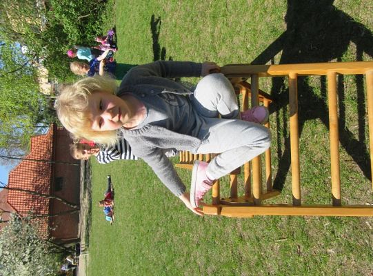 Ruchowe na podwórku