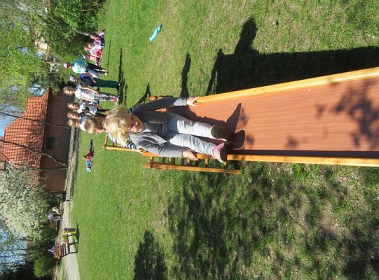 Ruchowe na podwórku