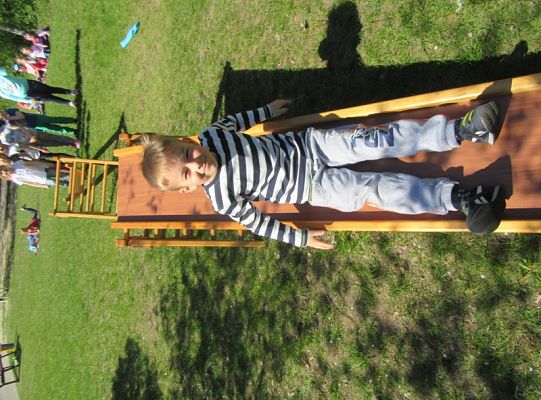 Ruchowe na podwórku