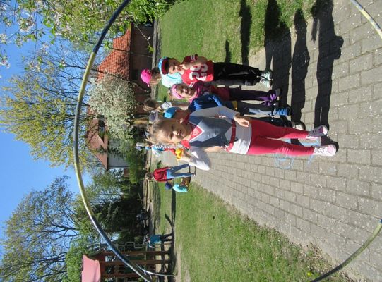 Ruchowe na podwórku