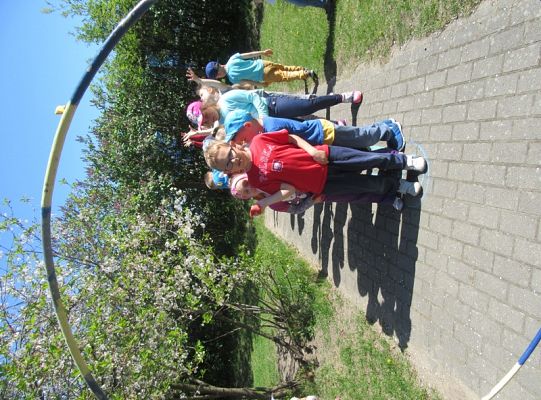 Ruchowe na podwórku