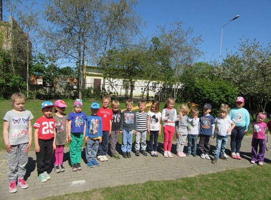 Ruchowe na podwórku