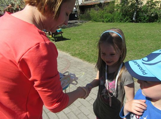 Ruchowe na podwórku