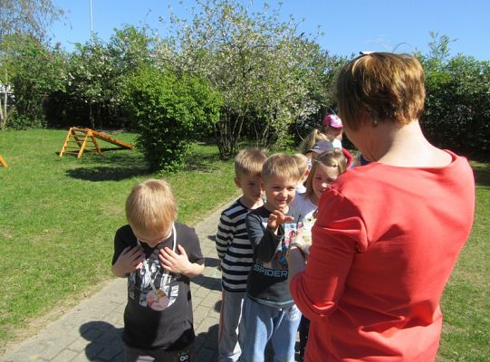 Ruchowe na podwórku