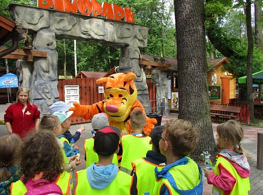 Nasza wygrana! Wycieczka do Dinoparku w Malborku Grupa 4