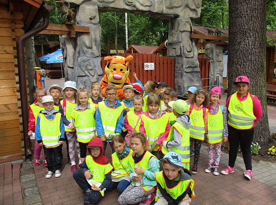 Nasza wygrana! Wycieczka do Dinoparku w Malborku Grupa 4