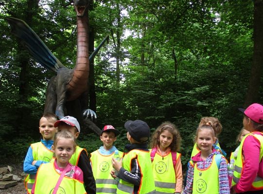 Nasza wygrana! Wycieczka do Dinoparku w Malborku Grupa 4