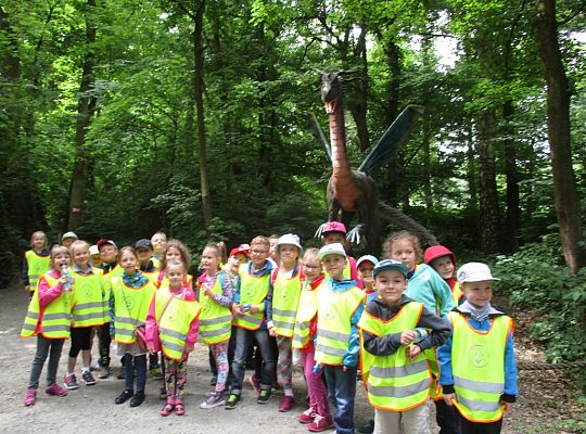 Nasza wygrana! Wycieczka do Dinoparku w Malborku Grupa 4