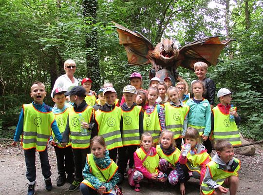 Nasza wygrana! Wycieczka do Dinoparku w Malborku Grupa 4