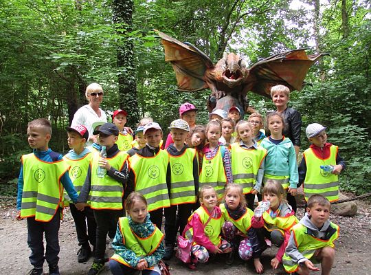 Nasza wygrana! Wycieczka do Dinoparku w Malborku Grupa 4