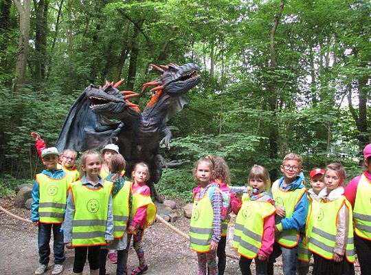 Nasza wygrana! Wycieczka do Dinoparku w Malborku Grupa 4